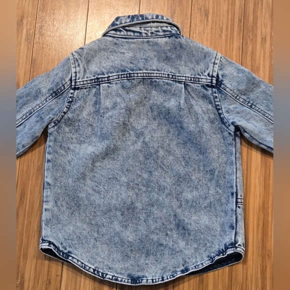 💚 NWOT Wonder Nation Kids Denim Jacket - Picture 7 of 7